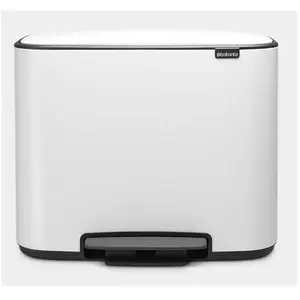 Comparateur de prix : BRABANTIA Poubelle à pédale Bo - 36 L - White