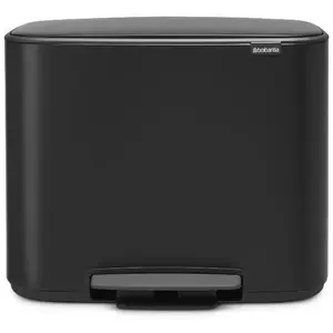 Comparateur de prix : BRABANTIA Poubelle à pédale Bo - 36 L - Matt Black
