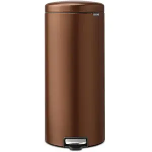 Brabantia Treteimer NewIcon 30 Liter Warm Bronze pas cher