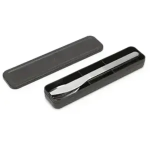Comparateur de prix : Set de couverts en inox, 3 pièces Brabantia Make & Take gris foncé