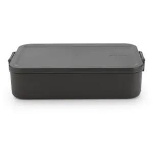 Comparateur de prix : Boîte bento 3 compartiments Brabantia Make & Take gris foncé