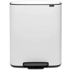 Comparateur de prix : Poubelle à pédale 2x30l blanc Brabantia 211447