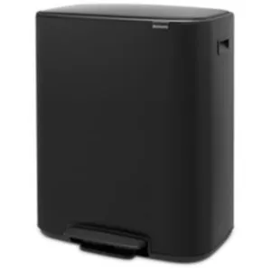 Comparateur de prix : Poubelle tri sélectif BRABANTIA à Pédale Bo 2X30L Matt Black