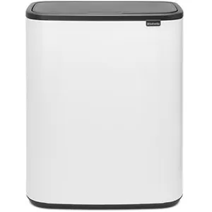 Comparateur de prix : BRABANTIA Poubelle Bo Touch Bin - 60 L - White