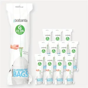 Lot de 12 rouleaux - Sac BRABANTIA 30 L pas cher