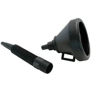 Comparateur de prix : Carpoint entonnoir flexible 38 cm plastique noir