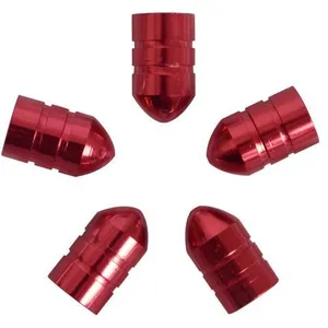Carpoint capuchons de soupape Piston 13,9 mm bille d'acier rouge 5 pièces