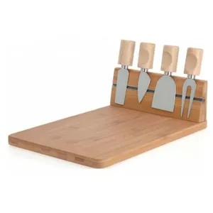 Comparateur de prix : Kesper 2051990 Planche à Découper de Fromage en Bambou 30 x 20 x 8 cm