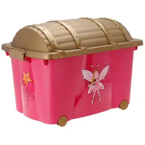 BBTradesales Coffre au trésor - Prinzewssinen - Disney Princesses - Rose - Pour enfants à partir de 3 ans pas cher