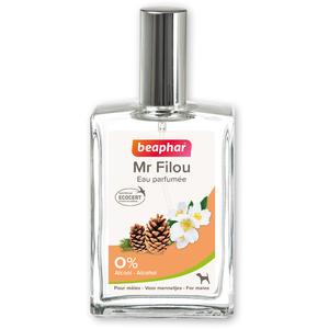Comparateur de prix : Soin Chien - Beaphar Eau parfumée Mr Filou pour chien mâle - 50 ml