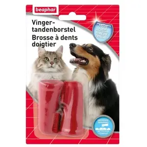 Comparateur de prix : BEAPHAR Brosse à dents doigtier - Pour chien et chat