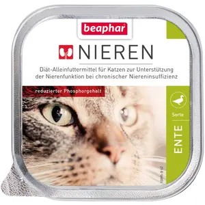 Comparateur de prix : 6x100g Régime rénal canard beaphar - Nourriture pour Chat