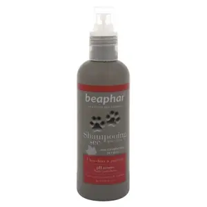BEAPHAR Shampooing sec premium en pulvérisateur - Pour chat