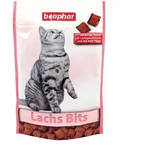 150g de bouchées au saumon Beaphar pour chats pas cher