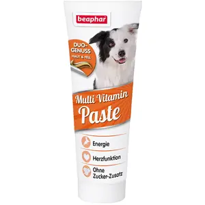 Comparateur de prix : 250g Pâte multivitamines et biotine beaphar - pour chien