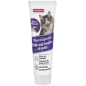 Comparateur de prix : Beaphar Pâte Anti-Boules de Poils Chat 100g