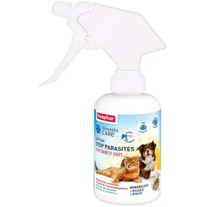 Beaphar Dimethicare Lotion Stop Parasites Chien et Chat 250ml pas cher