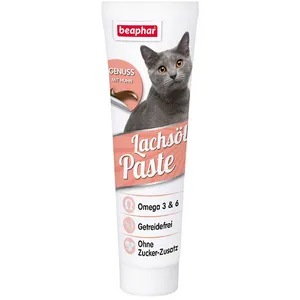 Comparateur de prix : Beaphar 2x100g Pâte Beaphar Huile De Saumon - Friandises Pour Chat