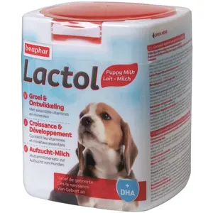 Comparateur de prix : Lait maternisé pour chiot Beaphar - Lactol - Enrichi en DHA - 500g