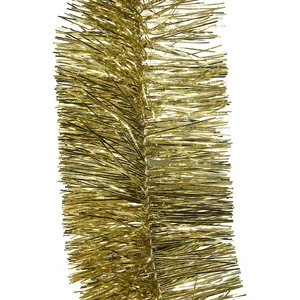 Comparateur de prix : Decoris En Plastique Guirlande Or Clair Brillant 75Mmx2.7M Or Clair