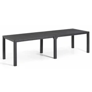 Comparateur de prix : Table de jardin - Allibert by KETER - Julie - Rectangulaire - Gris gra...