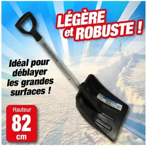 OUTIROR Pelle à neige, hauteur 82cm pas cher