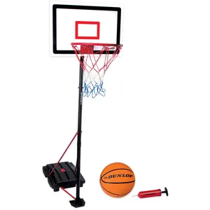 Comparateur de prix : dunlop set de basketball - panier 165 a 205 cm, ballon et pompe