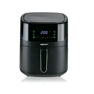 Comparateur de prix : alpina Air Fryer 6L Numérique - Airfryer pour 4 à 6 personnes - Friteuse Sans Huile avec Température Réglable de 80°C à 200°C - Minuterie jusqu'à 60 minutes - Noir