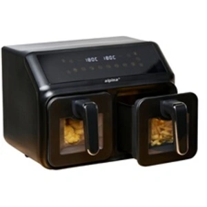 Comparateur de prix : ALPINA Double Airfryer XXL - Friteuse à air chaud 2x4L