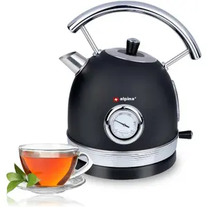 alpina Bouilloire électrique 2200 W 1.8 Litre base rotation 360° Thermostat pas cher
