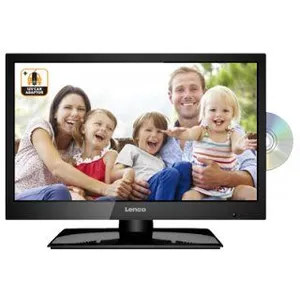 Téléviseur led hd 19 pouces dvb-t/t2/s2/c lecteur dvd intégré lenco noir DVL-1962BK pas cher