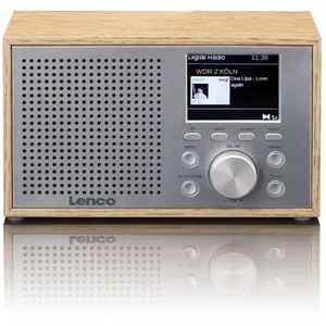 Comparateur de prix : Lenco Radio DAB+/FM compacte et élégante avec bluetooth et caisson en bois