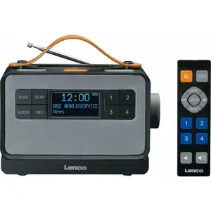 Comparateur de prix : Lenco PDR-065BK - Radio portable DAB+/ FM avec fonction "EASY" - Noir