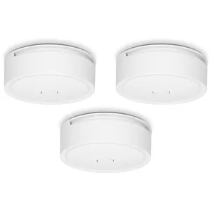 Comparateur de prix : Alecto Détecteur de fumée interconnectable sans fil 10 ans, pack de 3 SA63 Blanc