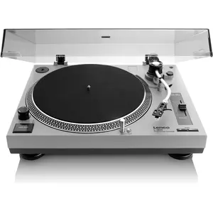 Comparateur de prix : Lenco Platine vinyle à entraînement direct avec encodage USB/PC L-3810GY Gris