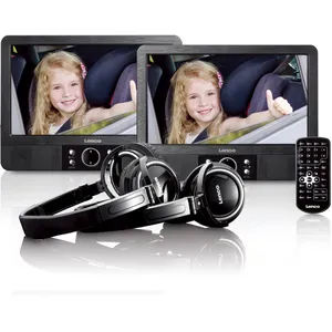 Comparateur de prix : Lecteurs DVD USB Duo portables Lenco MES-415 Noir