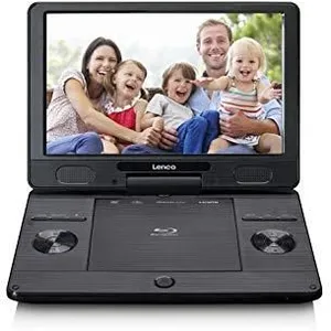 Comparateur de prix : Lecteur DVD portable/Blu-ray 11.5 avec USB et SD Lenco BRP-1150BK Noir