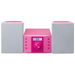 Comparateur de prix : Chaîne HiFi avec radio FM et lecteur CD Lenco MC-013PK Rose