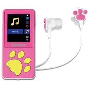 Lenco Lecteur MP4 Xemio-560 Lecteur MP4 Mémoire 8 Go Écran LCD Rose pas cher