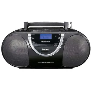 Comparateur de prix : Lenco Radio portable lecteur CD avec DAB+ et casette SCD-6900BK Noir-Argent