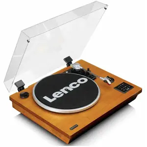 Comparateur de prix : Lenco Platine vinyle avec Bluetooth®, USB, MP3, haut-parleurs LS-55WA Bois