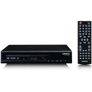 Comparateur de prix : Lecteur dvd avec hdmi et télécommande lenco noir DVD-120BK