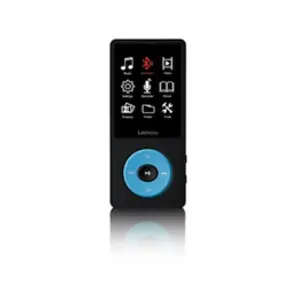 Comparateur de prix : Lenco Lecteur MP3/MP4 avec Bluetooth et mémoire interne de 8 Go Xemio-860BU Noir-Bleu