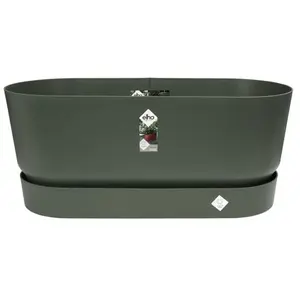elho Greenville Terrase 80 Roues leaf green