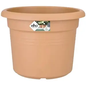 Comparateur de prix : elho Pot De Fleurs Rond GREEN BASICS - Plastique - Ø40 - Terre cuite doux