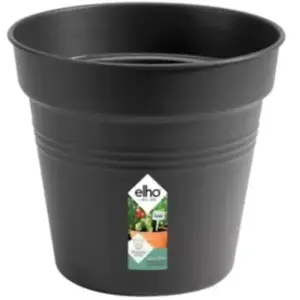 Elho Pot de culture Green basics 15 cm living noir pas cher
