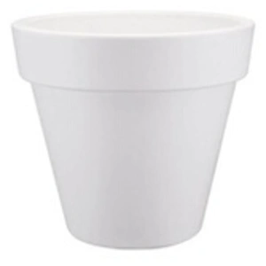 Comparateur de prix : elho Pot de fleurs rond Pure Round diamètre 50 x H.44 cm - Blanc