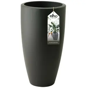 Elho Pure Soft Round High Ø 29.5 x H 52.5 cm anthracite pas cher