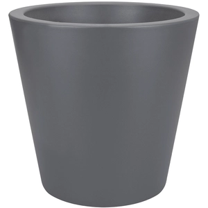 Comparateur de prix : Pot de fleur Elho Plastique Rond Pure Straight Anthracite Ø 50 x H.51 cm 68 L