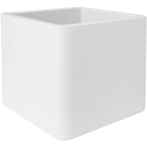 elho EDA Pot De Fleur Pure Soft Brick 40 X H.40 Cm - Blanc pas cher